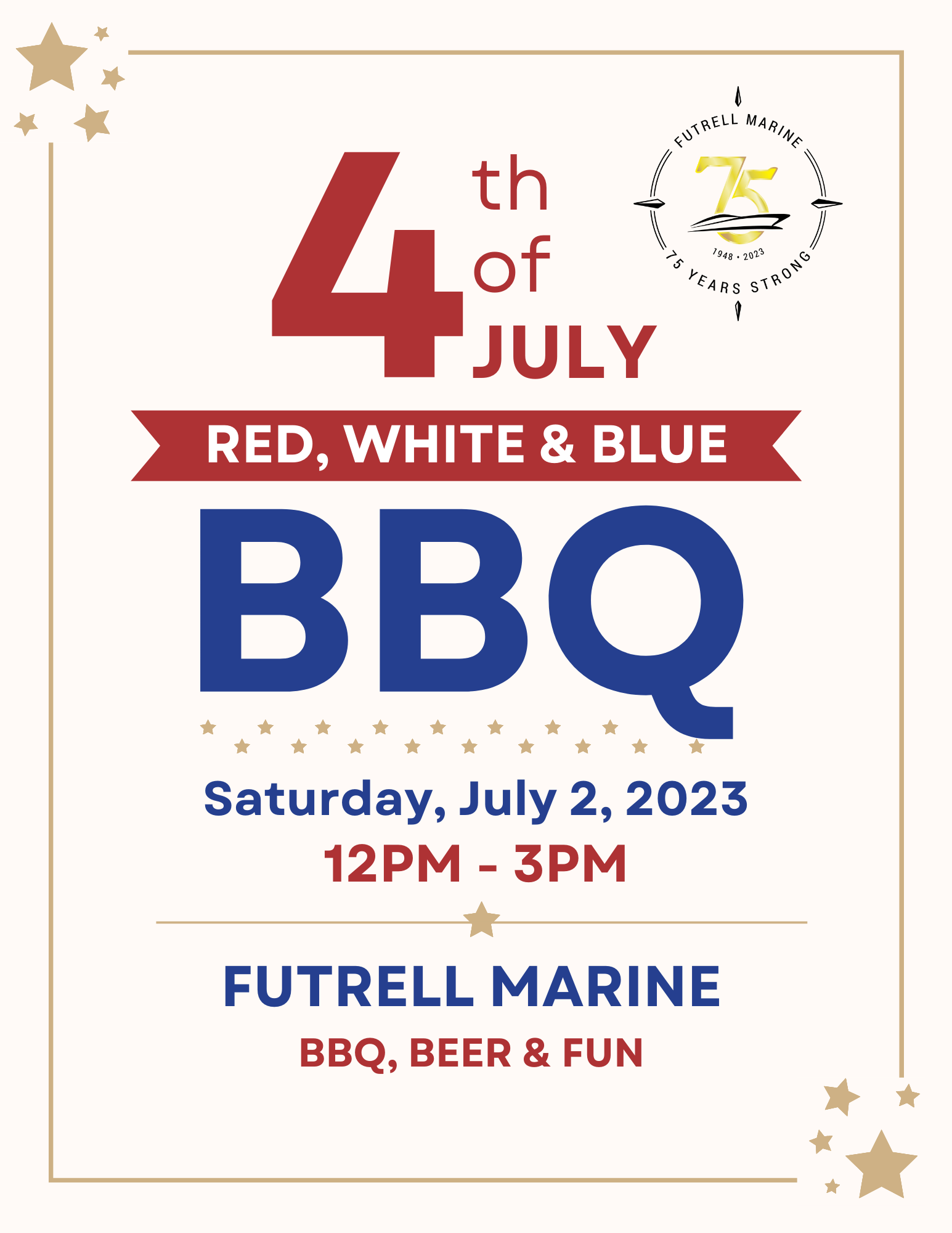 4th Of July Barbecue Flyer